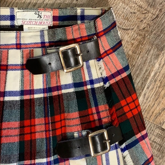 The Scotch House Dresses & Skirts - The Scotch House | Vintage Scotland 100% Wool Pleated Skirt | London Paris USA 8